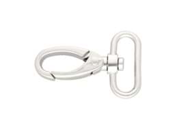 Show details for Karabiner aus Zinkdruckguss - 6cm lang - 32mm Durchlass - silber matt - 1 Stück Picture of Karabiner aus Zinkdruckguss - 6cm lang - 32mm Durchlass - silber matt - 1 Stück