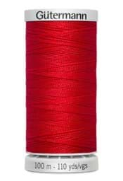 Show details for Gütermann threads - extra thick 100m coil - color: red 156 Picture of Gütermann threads - extra thick 100m coil - color: red 156