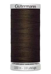 Show details for Gütermann threads - extra thick 100m coil - color: brown 406 Picture of Gütermann threads - extra thick 100m coil - color: brown 406