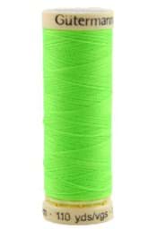 Show details for Gütermann Sew-all Thread NEON - 100m - color: neon green 3836 Picture of Gütermann Sew-all Thread NEON - 100m - color: neon green 3836