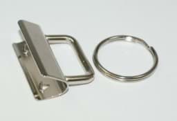 Show details for clamp lock for key fob, for 40mm wide webbing - 100 pieces Picture of clamp lock for key fob, for 40mm wide webbing - 100 pieces