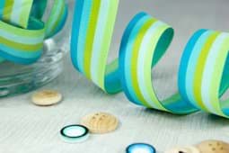 Show details for 3m roll webbing design by Farbenmix, 20mm wide, stripes water Picture of 3m roll webbing design by Farbenmix, 20mm wide, stripes water