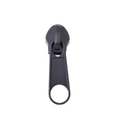Show details for Slider for zippers with 5mm rail, color: dark gray - 10 pieces Picture of Slider for zippers with 5mm rail, color: dark gray - 10 pieces