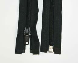 Show details for zipper separable - 40cm long - color: black - 10 pieces Picture of zipper separable - 40cm long - color: black - 10 pieces