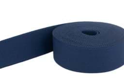 Show details for 1m belt strap / bags webbing - color: dark blue - 40mm wide Picture of 1m belt strap / bags webbing - color: dark blue - 40mm wide