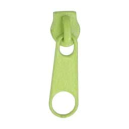 Show details for slider for 3mm zippers, color: apple green - 10 pieces Picture of slider for 3mm zippers, color: apple green - 10 pieces