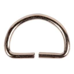 Show details for 29mm D-ring non-welded /open, made of 3,5mm thick steel - 10 pieces Picture of 29mm D-ring non-welded /open, made of 3,5mm thick steel - 10 pieces