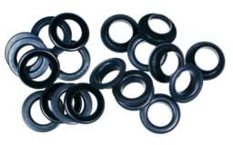 Show details for loops  with counterparts - 14mm - color: black-oxided - 10 pieces Picture of loops  with counterparts - 14mm - color: black-oxided - 10 pieces