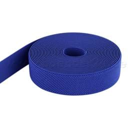 Show details for 5m  roll elastic webbing - color: royal blue - 25mm wide Picture of 5m  roll elastic webbing - color: royal blue - 25mm wide