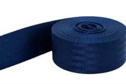 Show details for 1m safety webbing marine blue made of polyamide, 38mm wide, load up to 1,5t Picture of 1m safety webbing marine blue made of polyamide, 38mm wide, load up to 1,5t