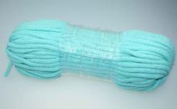 Show details for 50m cotton cord / BW cord - 5mm thick - color: light mint Picture of 50m cotton cord / BW cord - 5mm thick - color: light mint