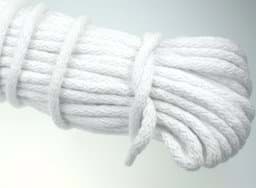 Show details for 25m cotton cord / BW cord - 8mm thick - color: white Picture of 25m cotton cord / BW cord - 8mm thick - color: white