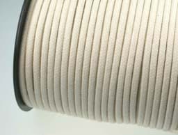 Show details for cotton cord / piping braid - 5mm - cream white - 100m spool Picture of cotton cord / piping braid - 5mm - cream white - 100m spool