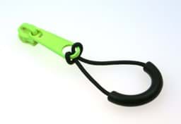 Show details for zipper pendant / zipper-strap - black - 10 pieces Picture of zipper pendant / zipper-strap - black - 10 pieces