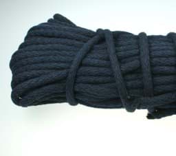 Show details for 25m cotton cord / BW cord - 8mm thick - color: dark blue Picture of 25m cotton cord / BW cord - 8mm thick - color: dark blue