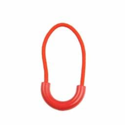 Show details for zipper pendant / zipper-strap - red - 10 pieces Picture of zipper pendant / zipper-strap - red - 10 pieces