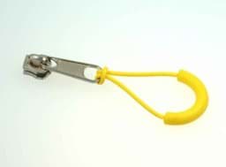Show details for zipper pendant / zipper-strap - yellow - 10 pieces Picture of zipper pendant / zipper-strap - yellow - 10 pieces