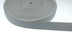Show details for 25m cotton webbing - 1,2mm thick - 30mm wide - color: grey Picture of 25m cotton webbing - 1,2mm thick - 30mm wide - color: grey