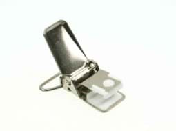 Show details for suspender clips - 30mm hole - 3 pieces Picture of suspender clips - 30mm hole - 3 pieces