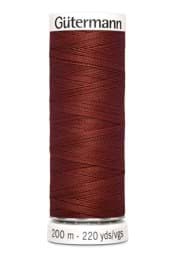 Show details for Gütermann threads - sew-all thread 200m  - color: rust brown 227 Picture of Gütermann threads - sew-all thread 200m  - color: rust brown 227