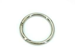 Show details for 50mm toroidal ring (inner measurement) made of zinc die-casting - with spring lock - 1 piece Picture of 50mm toroidal ring (inner measurement) made of zinc die-casting - with spring lock - 1 piece