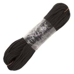 Show details for 50m cotton cord / BW cord - 5mm thick - Color: black Picture of 50m cotton cord / BW cord - 5mm thick - Color: black