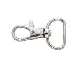 Show details for 3/4" Karabinerhaken aus Zinkdruckguss, für 20mm Gurtband - 50 Stück Picture of 3/4" Karabinerhaken aus Zinkdruckguss, für 20mm Gurtband - 50 Stück