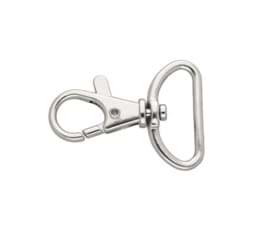 Show details for 1" carabiner made of zinc die casting, for 25mm wide webbing - 50 pieces Picture of 1" carabiner made of zinc die casting, for 25mm wide webbing - 50 pieces