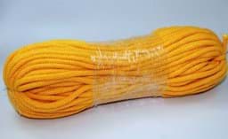 Show details for 50m cotton cord / BW cord - 5mm thick - Color: dark yellow Picture of 50m cotton cord / BW cord - 5mm thick - Color: dark yellow