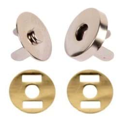 Show details for magnetic lock / magnetic closure 14mm - round - 1 piece Picture of magnetic lock / magnetic closure 14mm - round - 1 piece