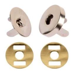Show details for magnetic lock / magnetic closure 14mm - round - 10 pieces Picture of magnetic lock / magnetic closure 14mm - round - 10 pieces