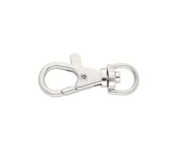 Show details for carabiner made of zinc die casting, 9 x 39mm round - 50 pieces Picture of carabiner made of zinc die casting, 9 x 39mm round - 50 pieces