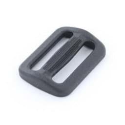 Show details for strap adjuster TG made of nylon - for 25mm wide webbing - 50 pieces Picture of strap adjuster TG made of nylon - for 25mm wide webbing - 50 pieces