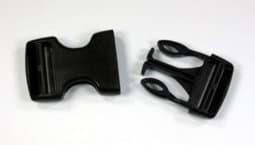 Show details for buckles made of acetal for 50mm wide webbing - adjustable from both sides - 10 pieces Picture of buckles made of acetal for 50mm wide webbing - adjustable from both sides - 10 pieces