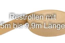 Show details for Restpostenbox 40mm breites PP-Gurtband 1,4mm stark, 25m - beige (UV) Picture of Restpostenbox 40mm breites PP-Gurtband 1,4mm stark, 25m - beige (UV)