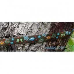 Show details for 3m roll webbing design by paulapü, 12mm wide, Helga and friends Picture of 3m roll webbing design by paulapü, 12mm wide, Helga and friends