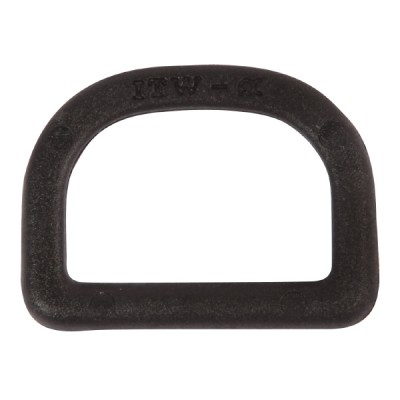 D-Ring aus Nylon für 20mm breites Gurtband - 1 Stück