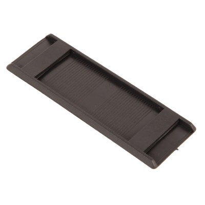 Schulterpolster für 40mm breites Gurtband - Farbe: schwarz