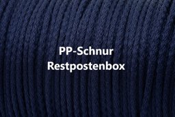 Picture of Restpostenbox PP-Schnur 5mm stark, 50m - dunkelblau (UV)