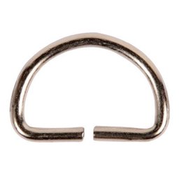 Picture of 29mm D-ring unwelded /offen, made of 3,5mm thick steel, nickel-plated