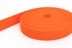 Picture of 50m PP webbing - 20mm width - 1,8mm thick - orange (UV)