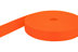 Picture of 10m PP webbing - 25mm width - 2mm thick - orange (UV)
