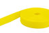 Picture of 10m PP webbing - 20mm width - 1,4mm thick - lemon yellow (UV)