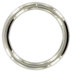 Picture of 50mm toroidal ring - welded from steel - nickel plated - 50 pieces