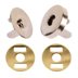 Picture of magnetic lock / magnetic closure 14mm - round - 10 pieces