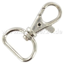Picture of 5/8 carabiner made of zinc die casting, for 15mm wide webbing - 10 pieces