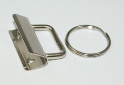 Picture of clamp lock for key fob, for 30mm wide webbing - 10 pieces