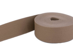 Picture of 1m belt strap / bags webbing - color: taupe - 40mm wide