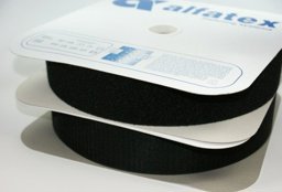Picture of 25m Alfagrip Klettband (25m Haken- & 25m Flauschband) - 50mm breit - schwarz