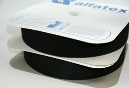 Picture of 4m Alfagrip Klettband (4m Haken- & 4m Flauschband) - 38mm breit - schwarz